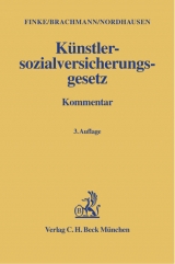 Künstlersozialversicherungsgesetz - Finke, Hugo; Brachmann, Wolfgang; Nordhausen, Willy