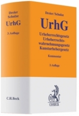 Urheberrechtsgesetz - Dreier, Thomas; Schulze, Gernot