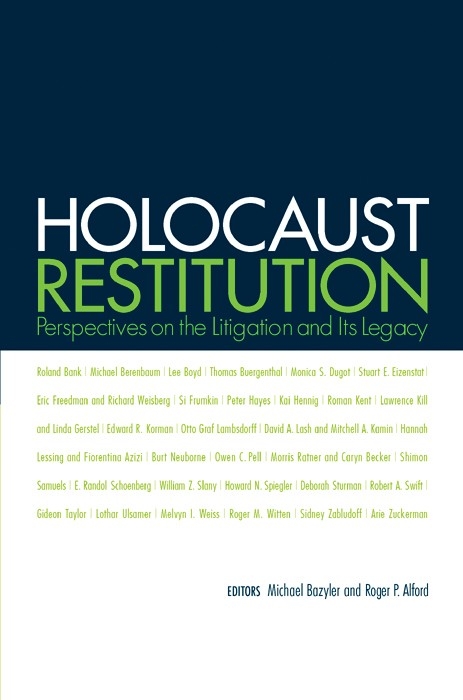 Holocaust Restitution - 