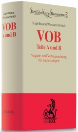 VOB Teile A und B - Kapellmann, Klaus; Messerschmidt, Burkhard