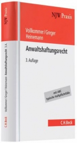 Anwaltshaftungsrecht - Vollkommer, Max