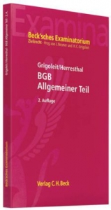 BGB Allgemeiner Teil - Hans Christoph Grigoleit, Carsten Herresthal