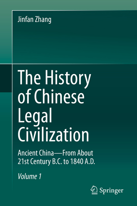 History of Chinese Legal Civilization -  Jinfan Zhang