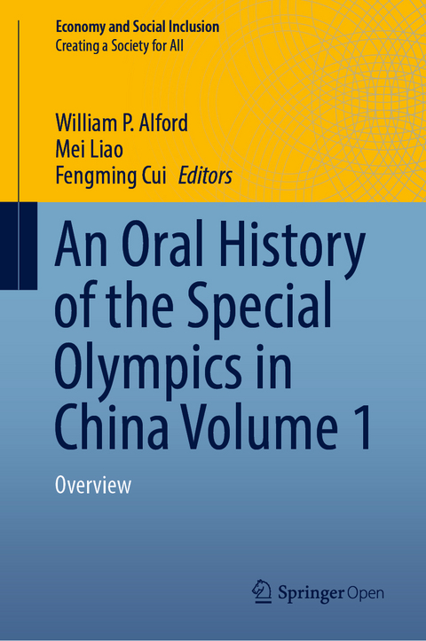 Oral History of the Special Olympics in China Volume 1 - 