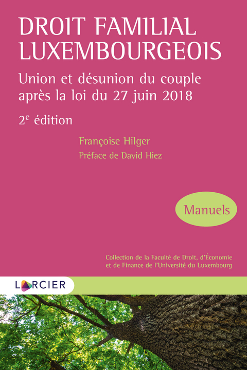 Droit familial luxembourgeois - Françoise Hilger