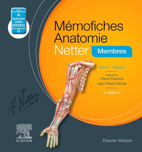 Mémofiches Anatomie Netter - Membres -  John T. Hansen