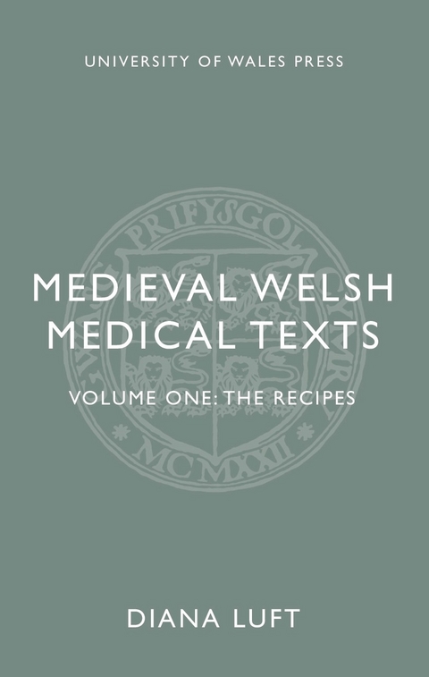 Medieval Welsh Medical Texts -  Diana Luft
