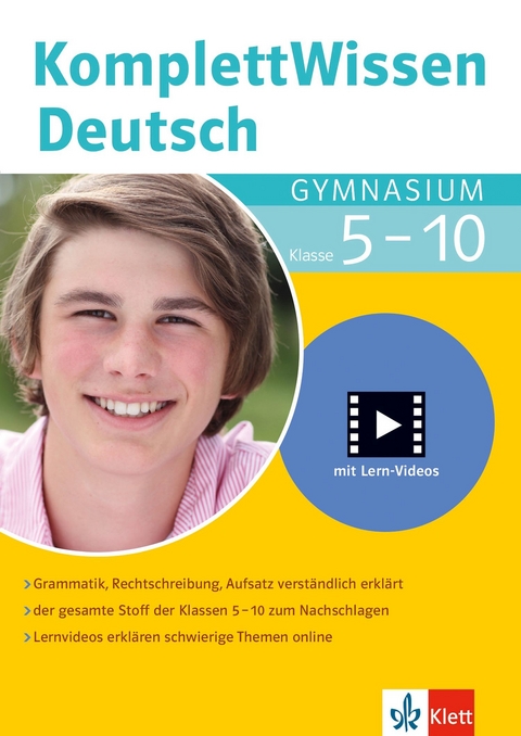Klett KomplettWissen Deutsch Gymnasium - Sonja Alof, Astrid Wilmot-Günther