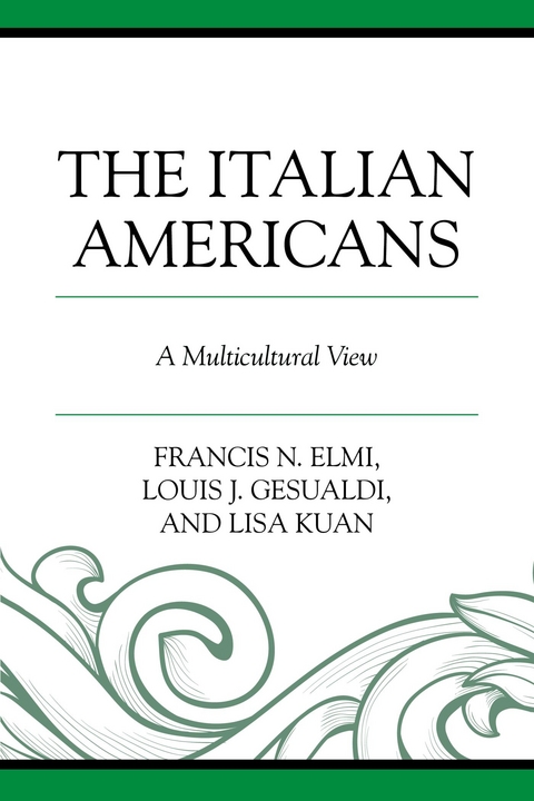 Italian Americans -  Francis N. Elmi,  Louis J. Gesualdi,  Lisa Kuan