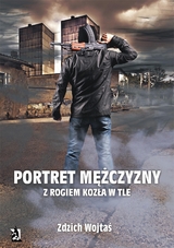 Portret mężczyzny z rogiem kozła w tle - Zdzich Wojtaś