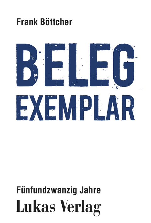 Belegexemplar - Frank Böttcher