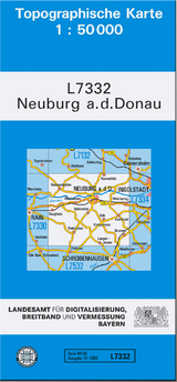 TK50 L7332 Neuburg a.d.Donau - 