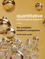 Quantitative Psychological Research - Clark-Carter, David