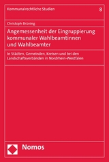 Angemessenheit der Eingruppierung kommunaler Wahlbeamtinnen und Wahlbeamter - Christoph Brüning