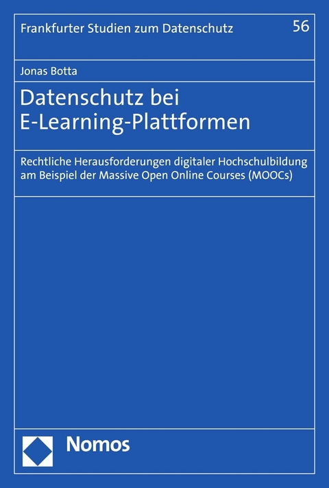 Datenschutz bei E-Learning-Plattformen -  Jonas Botta