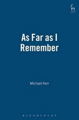 As Far as I Remember - Kerr, Michael