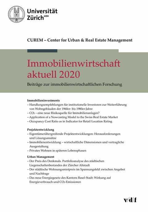 Immobilienwirtschaft aktuell 2020 - 