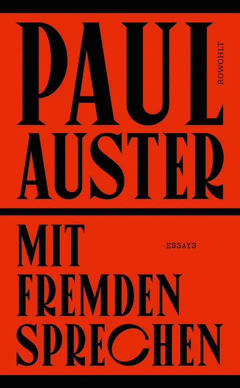 Mit Fremden sprechen -  PAUL AUSTER