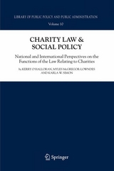 Charity Law & Social Policy - Kerry O'Halloran, Myles McGregor-Lowndes, Karla Simon
