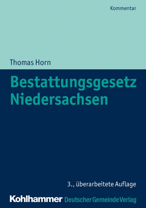 Bestattungsgesetz Niedersachsen -  Thomas Horn