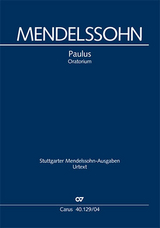 Paulus (Klavierauszug deutsch) - Felix Mendelssohn Bartholdy