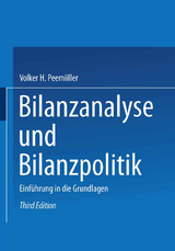 Bilanzanalyse und Bilanzpolitik - Peemöller, Volker H.