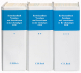 Rechtshandbuch Vermögen und Investitionen in der ehemaligen DDR - Clemm, Hermann; Etzbach, Ernst; Faßbender, Hermann Josef; Messerschmidt, Burkhard; Schmidt-Räntsch, Johanna (vormals: Jürgen)