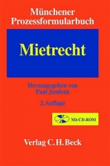 Münchener Prozessformularbuch Gesamtwerk / Münchener Prozessformularbuch  Bd. 1: Mietrecht - 