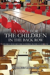 A Voice For The Children In The Back Row - Kathleen Robinson