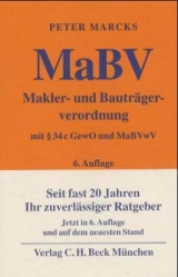 Makler- und Bauträgerverordnung (MaBV) - Peter Marcks