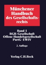 Münchener Handbuch des Gesellschaftsrechts  Bd. 1 - Gummert, Hans; Riegger, Bodo; Weipert, Lutz