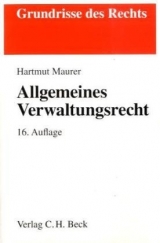 Allgemeines Verwaltungsrecht - Maurer, Hartmut