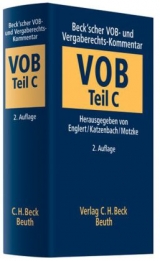 Beck'scher VOB-Kommentar / Beck'scher VOB- und Vergaberechts-Kommentar  Teil C (VOB/C) - Englert, Klaus; Katzenbach, Rolf; Motzke, Gerd; CBTR Centrum für Deutsches und Internationales Baugrund- und Tiefbaurecht e.V.