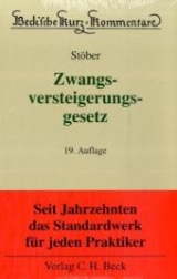Zwangsversteigerungsgesetz - Stöber, Kurt