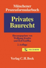 Münchener Prozessformularbuch - Koeble, Wolfgang; Kniffka, Rolf