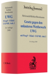 Gesetz gegen den unlauteren Wettbewerb - 