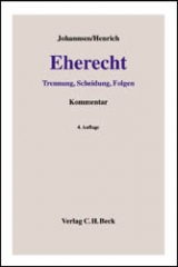 Eherecht - Henrich, Dieter; Johannsen, Kurt H.