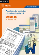 Arbeitsblätter mit Word gestalten - Deutsch - Auer Verlag