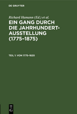 Von 1775–1820 - 