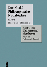 Philosophie I Maximen 0 / Philosophy I Maxims 0 - Kurt Gödel