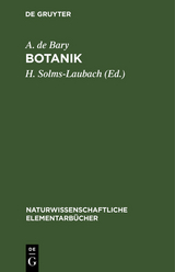 Botanik - A. De Bary