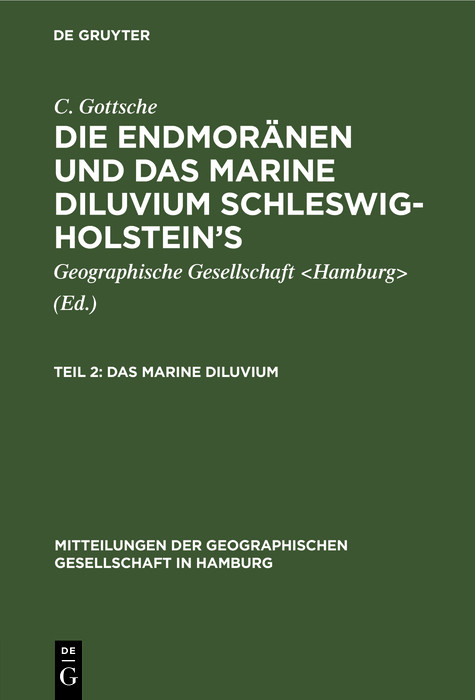 Das marine Diluvium - C. Gottsche