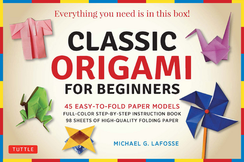 Classic Origami for Beginners Kit Ebook -  Michael G. Lafosse