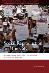 Social Reproduction and the City - Simon Black