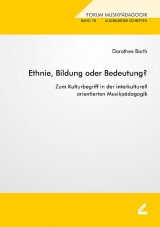 Ethnie, Bildung oder Bedeutung? - Dorothee Barth