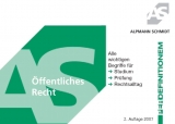 Definitionen Öffentliches Recht - Pieper, Hans G; Altevers, Ralf