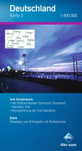 Aral Straßenkarte Deutschland 3