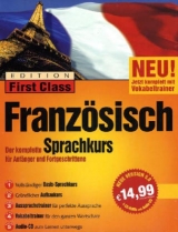 Edition First Class Französisch 5.0, 4 CD-ROMs u. 1 Audio-CD in Box