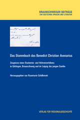 Das Stammbuch des Benedict Christian Avenarius - 