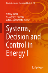 Systems, Decision and Control in Energy I - 